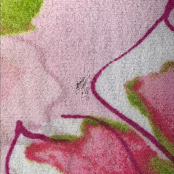 Soprano Vintage Y2K Off The Shoulder Silky Feel Floral Blouse SZ Small - Picture 8 of 8